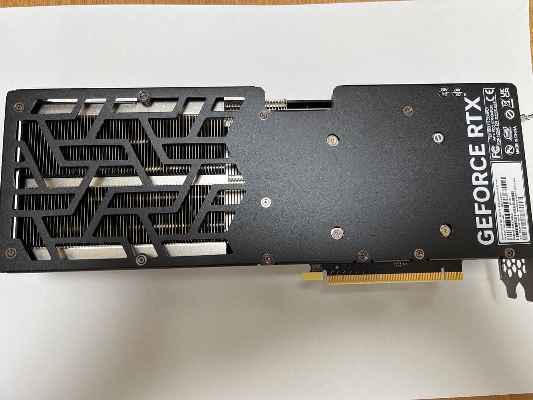 グラフィックボード・グラボ・ビデオカード PALIT GeForce RTX 4070 Ti Super