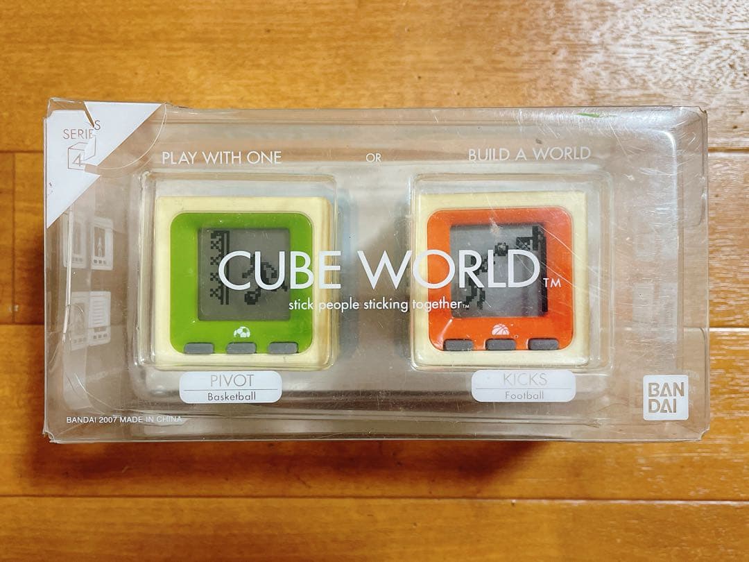 バンダイ CUBE WORLD キューブワールド サッカー バスケットボール