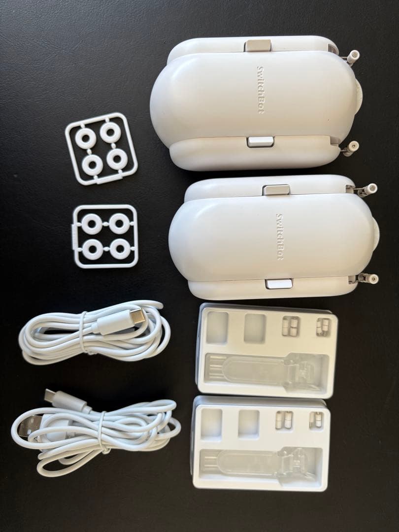 SwitchBot カーテン U型レール2・2台セット