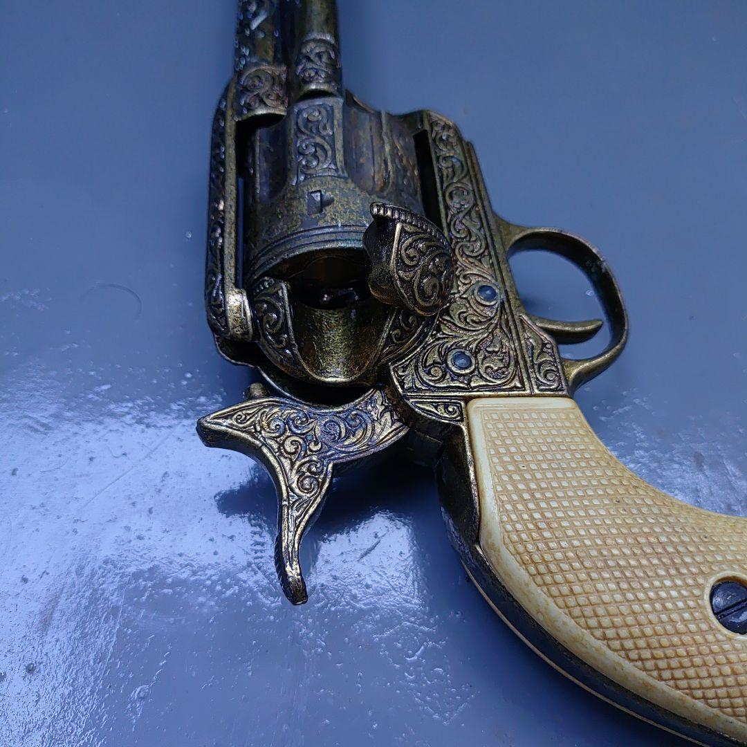 ゴールドリボルバー 約18cm