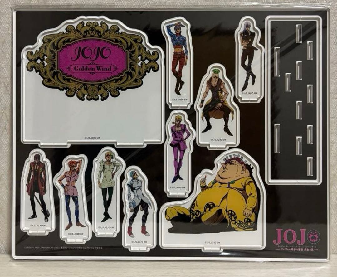 ジョジョの奇妙な冒険 黄金の風 アクリルジオラマセット A