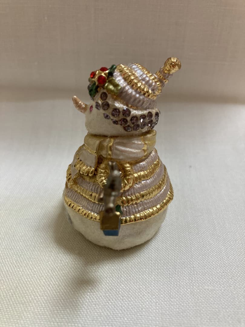 【20%OFF】雪だるま★ボックス★陶磁器★プレゼント★クリスマス