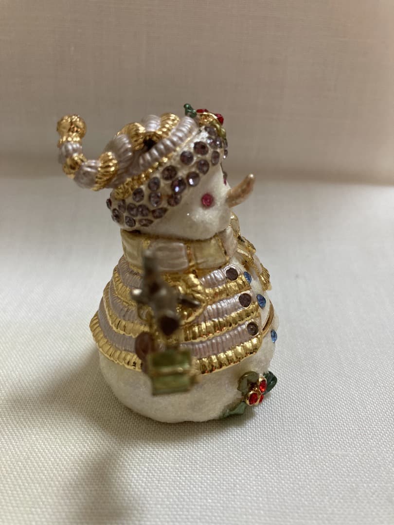 【20%OFF】雪だるま★ボックス★陶磁器★プレゼント★クリスマス