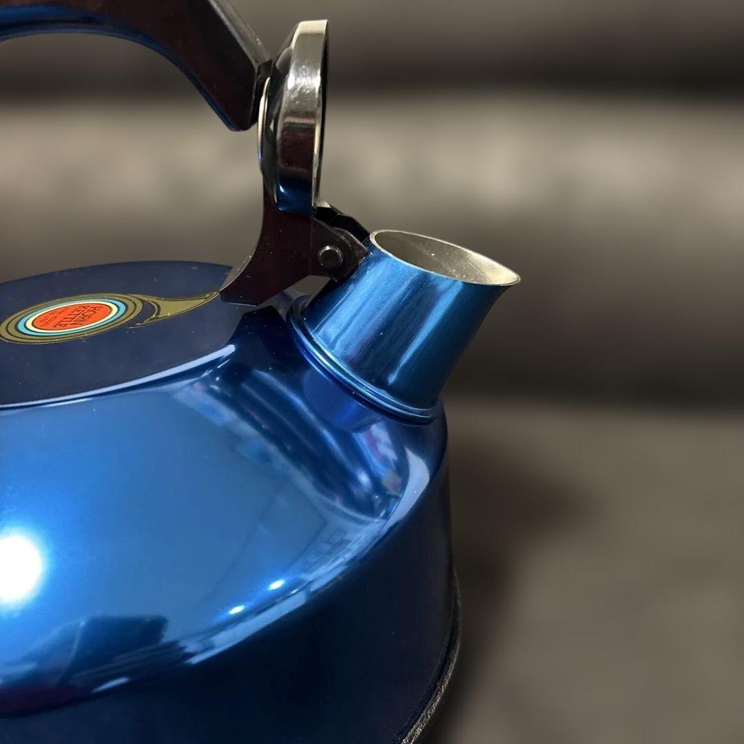 ホルンケトル3Lクックベッセル　昭和レトロ　グットデザイン受賞品　デットストック