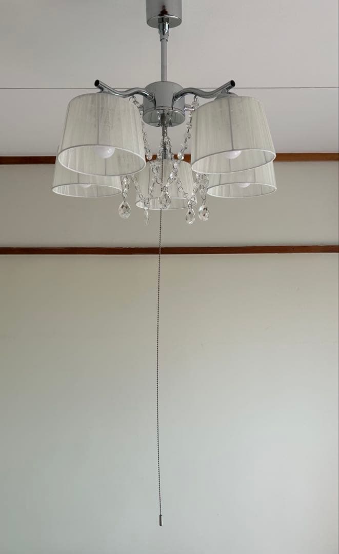 NITORI ペンダントライトソフィア 5灯シャンデリア