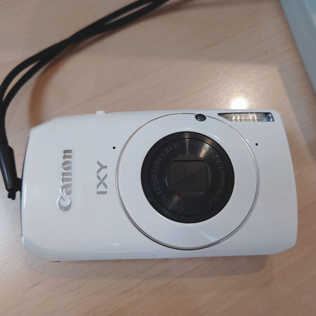 Canon IXY 30S ホワイト デジカメ コンデジ