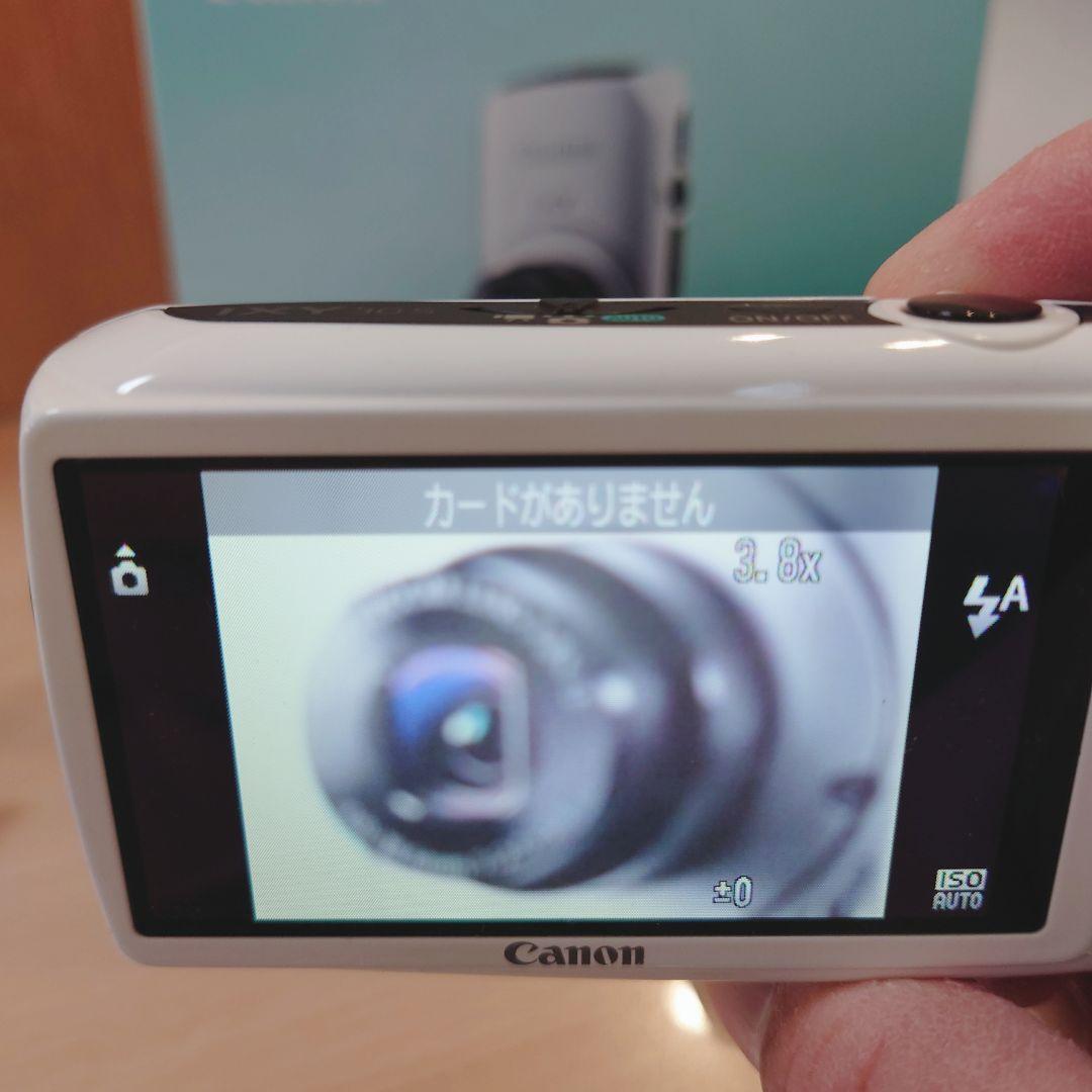 Canon IXY 30S ホワイト デジカメ コンデジ