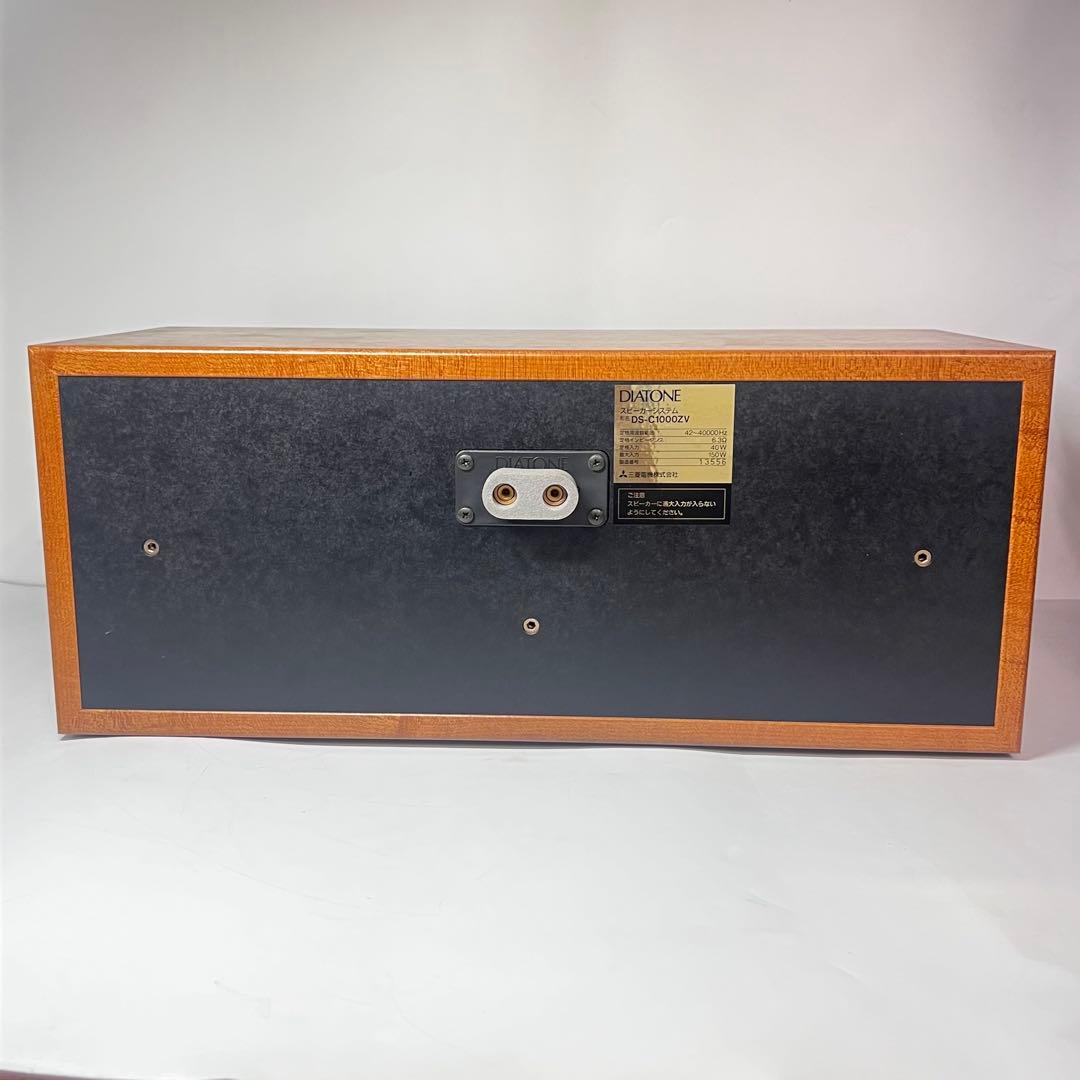 DIATONE DS-C1000ZV スピーカー ウッド デュアルウーファー