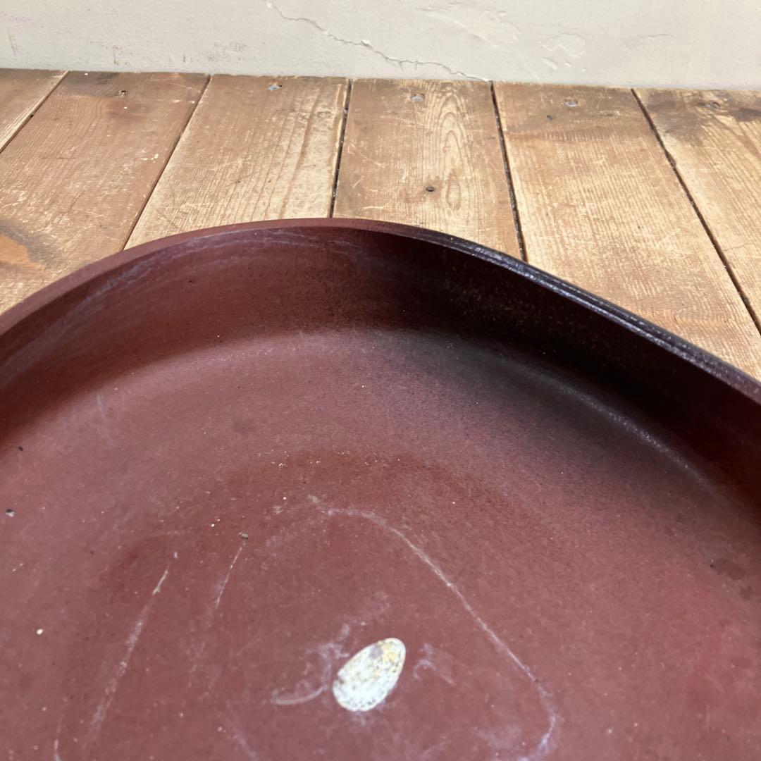 C-壁 昭和レトロ 水盤 花器 生け花 花入 花器 フラワーベース 陶器 鉢