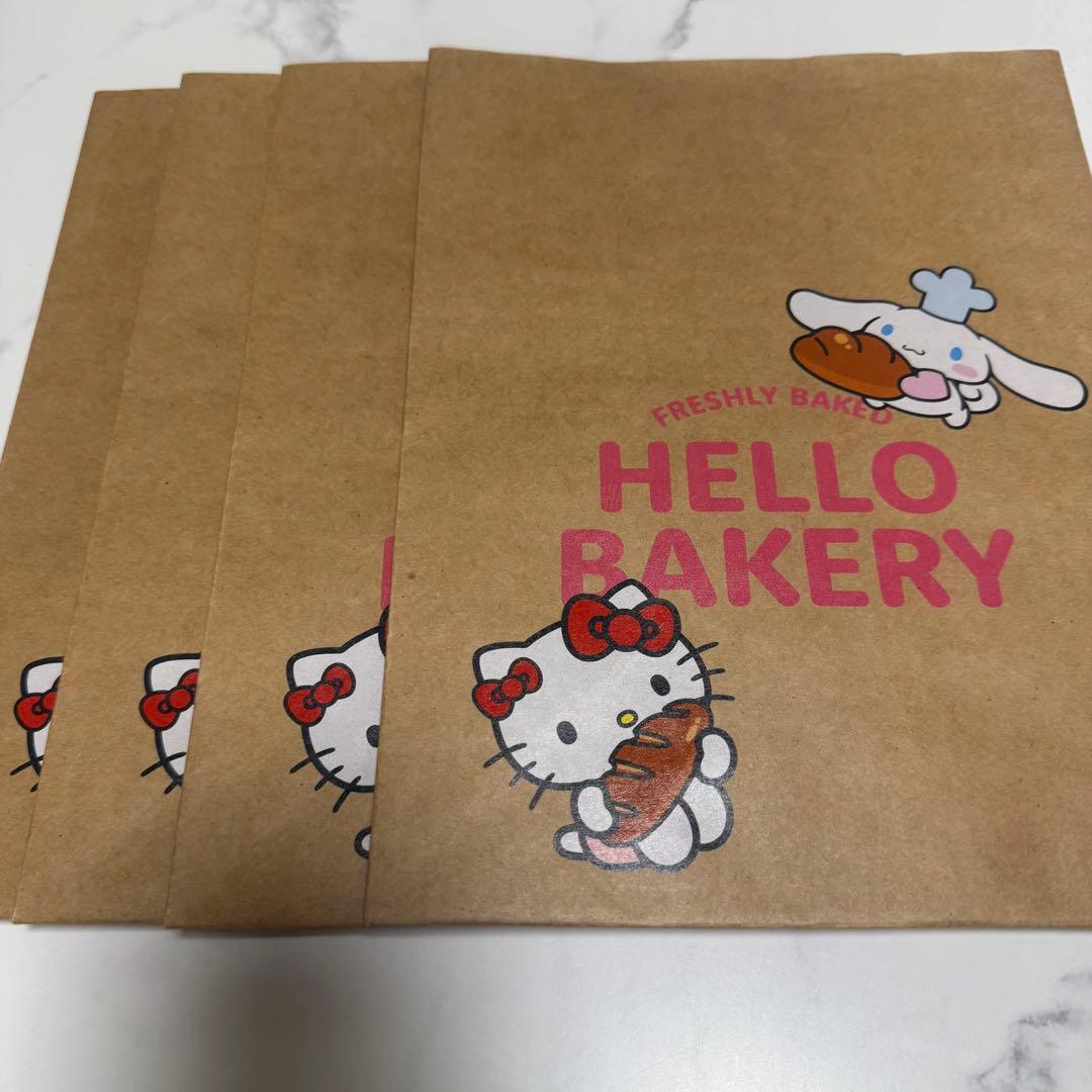 サンリオハウス ベーカリー 4つセット 紙袋付き