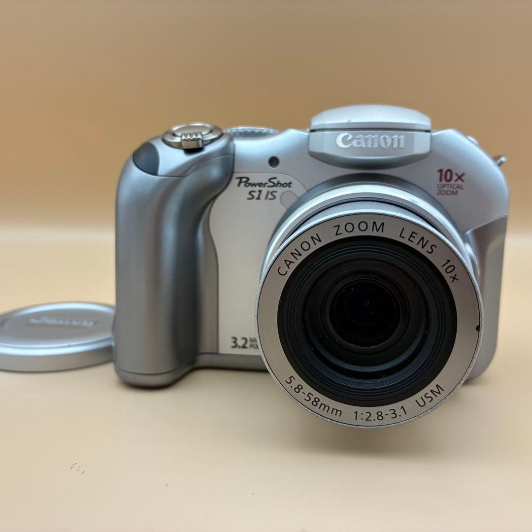 美品★ PowerShot S1 IS 単三電池 キヤノン オールドコンデジ