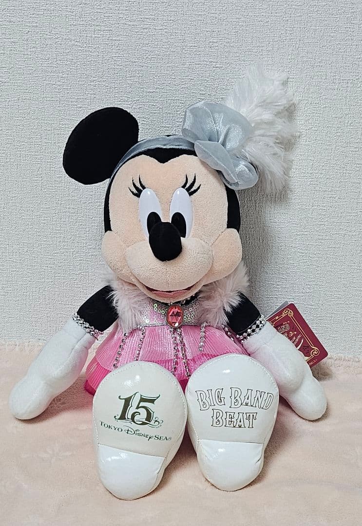 TDS ビッグバンドビートBBB ミッキー・ミニー ぬいぐるみ&ぬいば セット