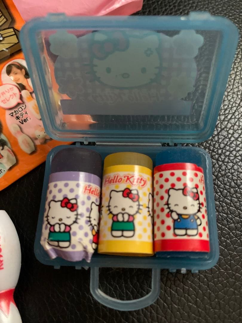 Hello Kitty×ROUND1 ストラッピン第3弾10個セット　消しゴム