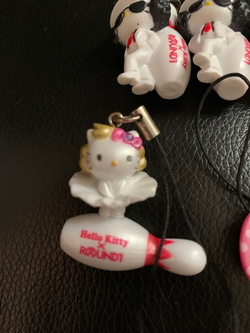 Hello Kitty×ROUND1 ストラッピン第3弾10個セット　消しゴム