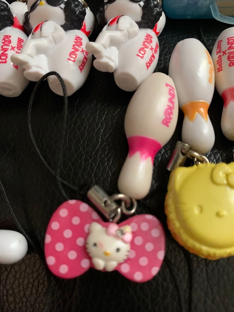 Hello Kitty×ROUND1 ストラッピン第3弾10個セット　消しゴム
