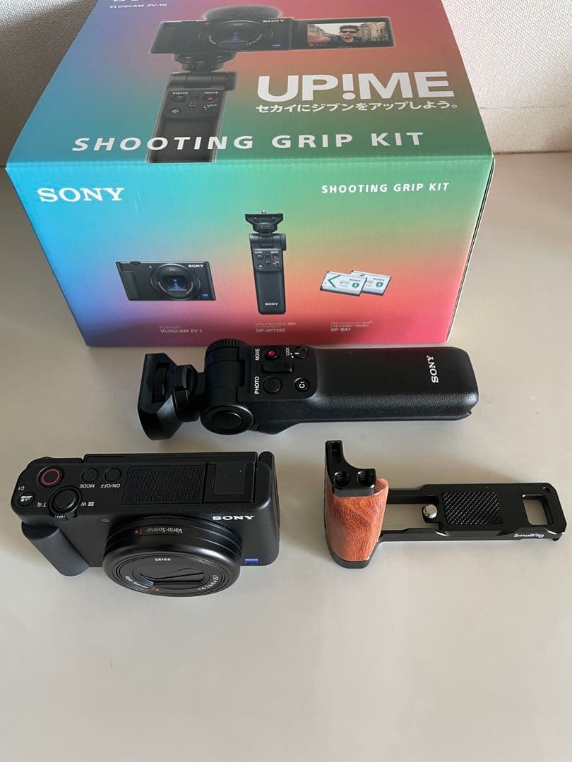 SONY VLOGCAM ZV-1G & スモールリグ & 純正充電器セット