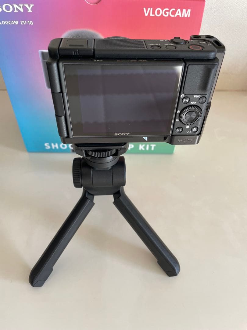 SONY VLOGCAM ZV-1G & スモールリグ & 純正充電器セット