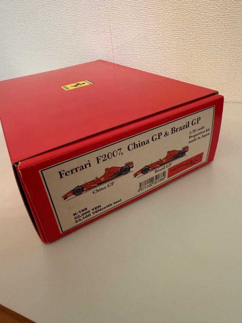 モデルファクトリーヒロ Ferrari F2007 F1 スタジオ27