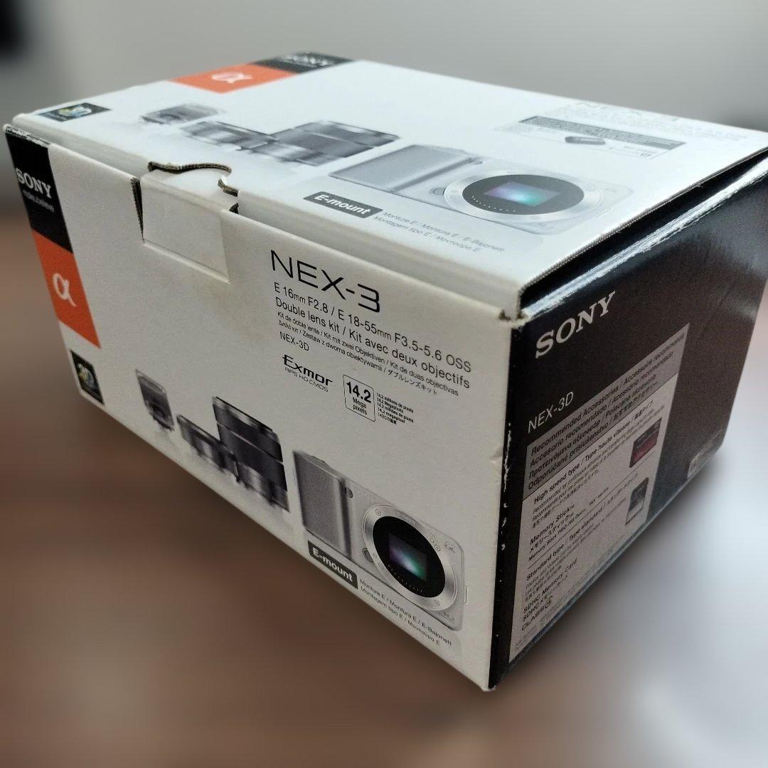 SONY ミラーレスデジタル一眼カメラ α 　NEX-3
