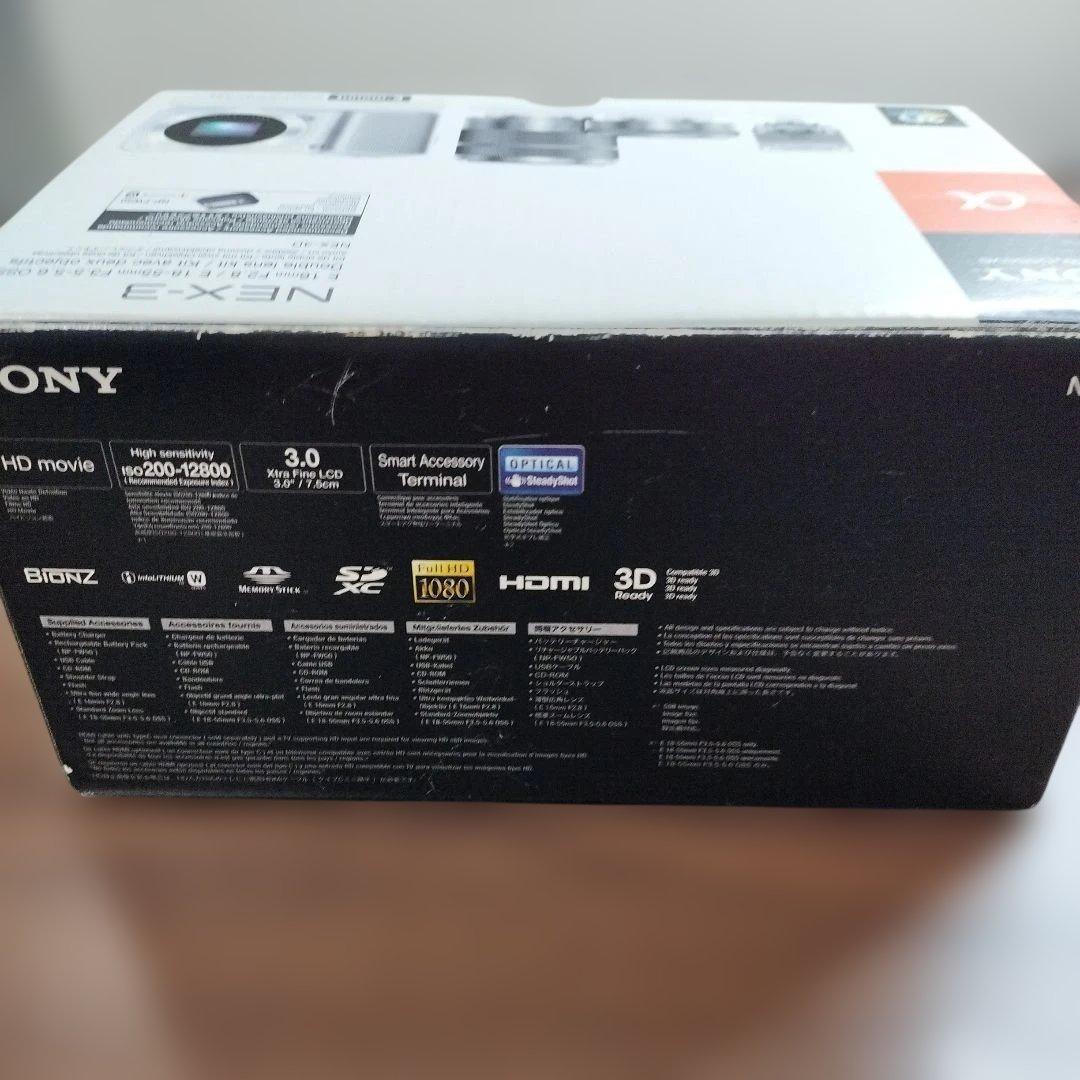 SONY ミラーレスデジタル一眼カメラ α 　NEX-3
