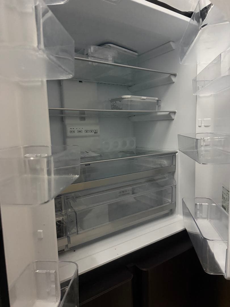 美品‼️去年購入AQUA 2ドア冷蔵庫 AQR-TZ51P 512Lブラウン 大阪