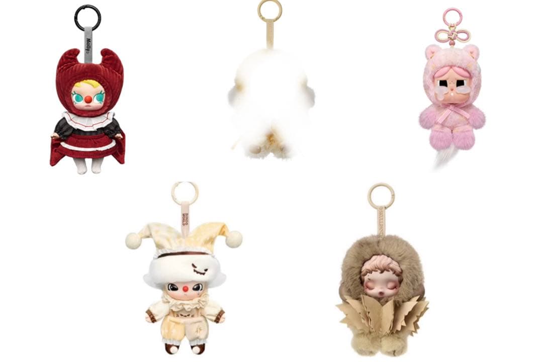 【正規品】【上海限定】SKULLPANDA POP UP限定ぬいぐるみペンダント