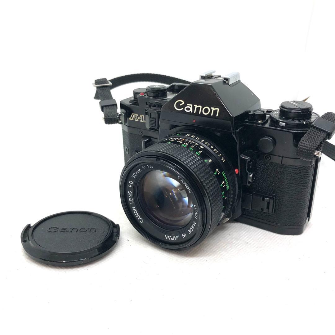 【C6412】A-1+New FD 50mm F/1.4 フイルムカメラ