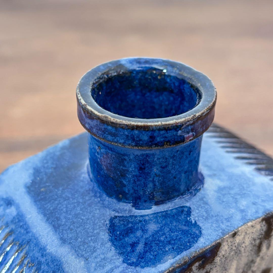 【ドイツ Studio pottery 花瓶】ミッドセンチュリー 380