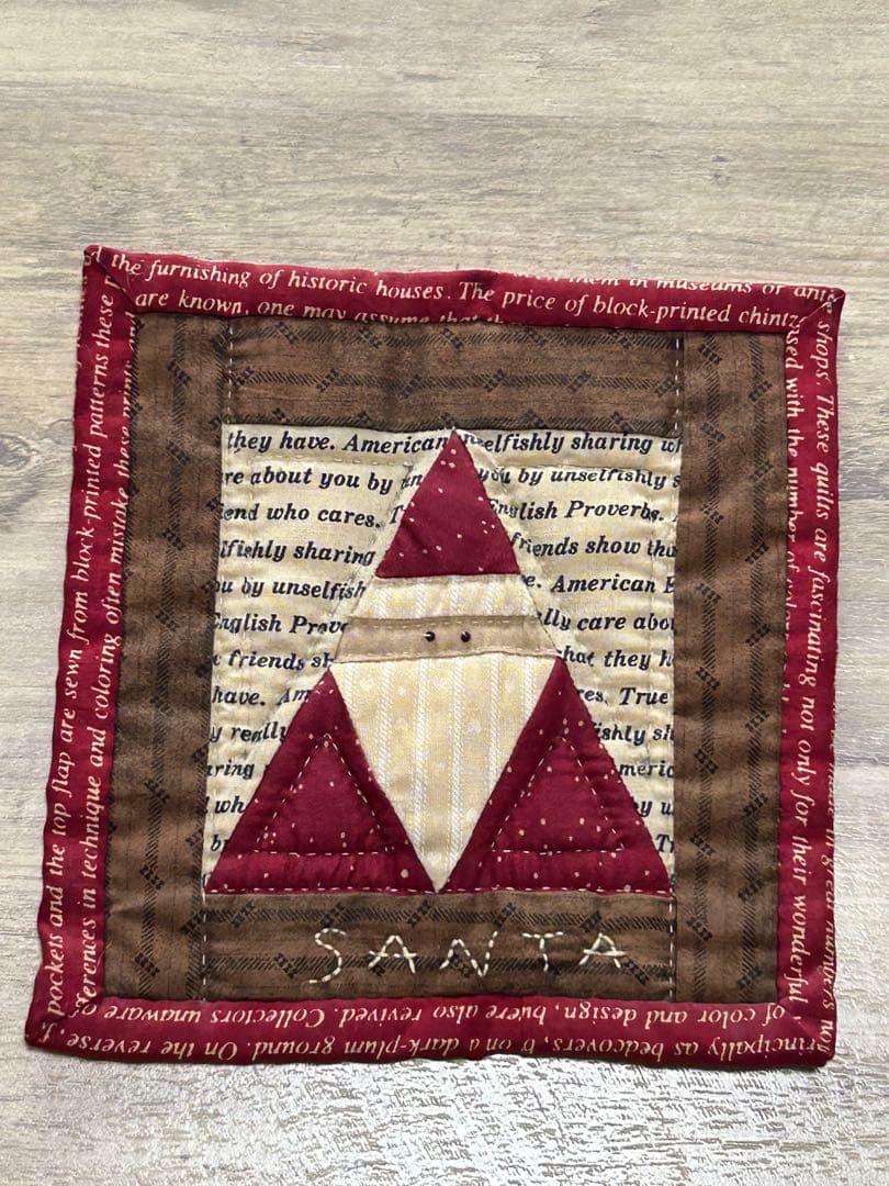 パッチワーク　12枚 フェリシモキット　カントリー雑貨