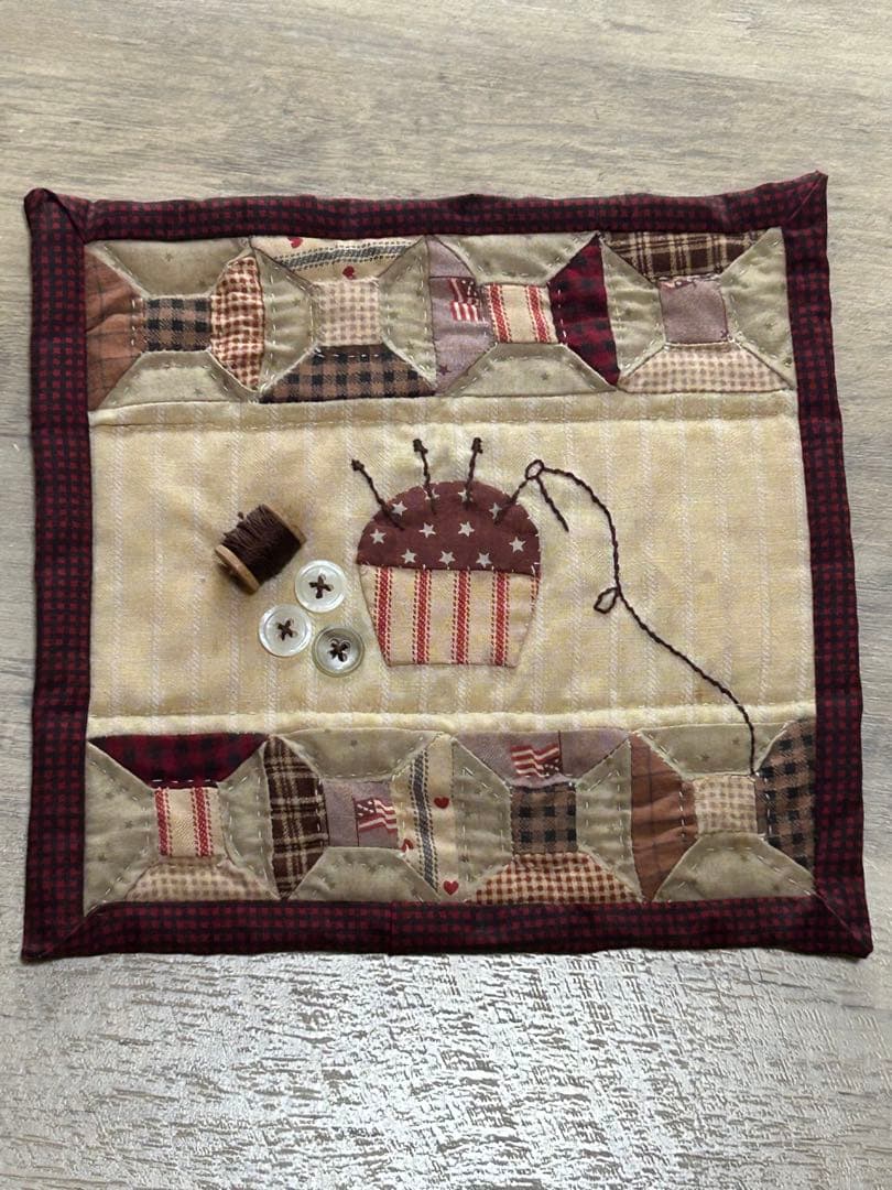 パッチワーク　12枚 フェリシモキット　カントリー雑貨