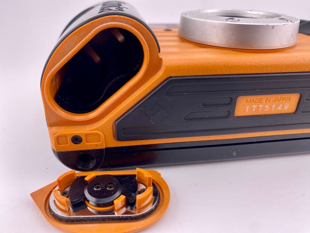 【１】完動品 Konica コニカ 28 WB ECO 現場監督 オレンジカラー