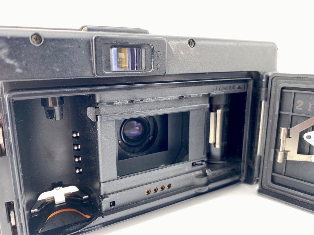 【１】完動品 Konica コニカ 28 WB ECO 現場監督 オレンジカラー