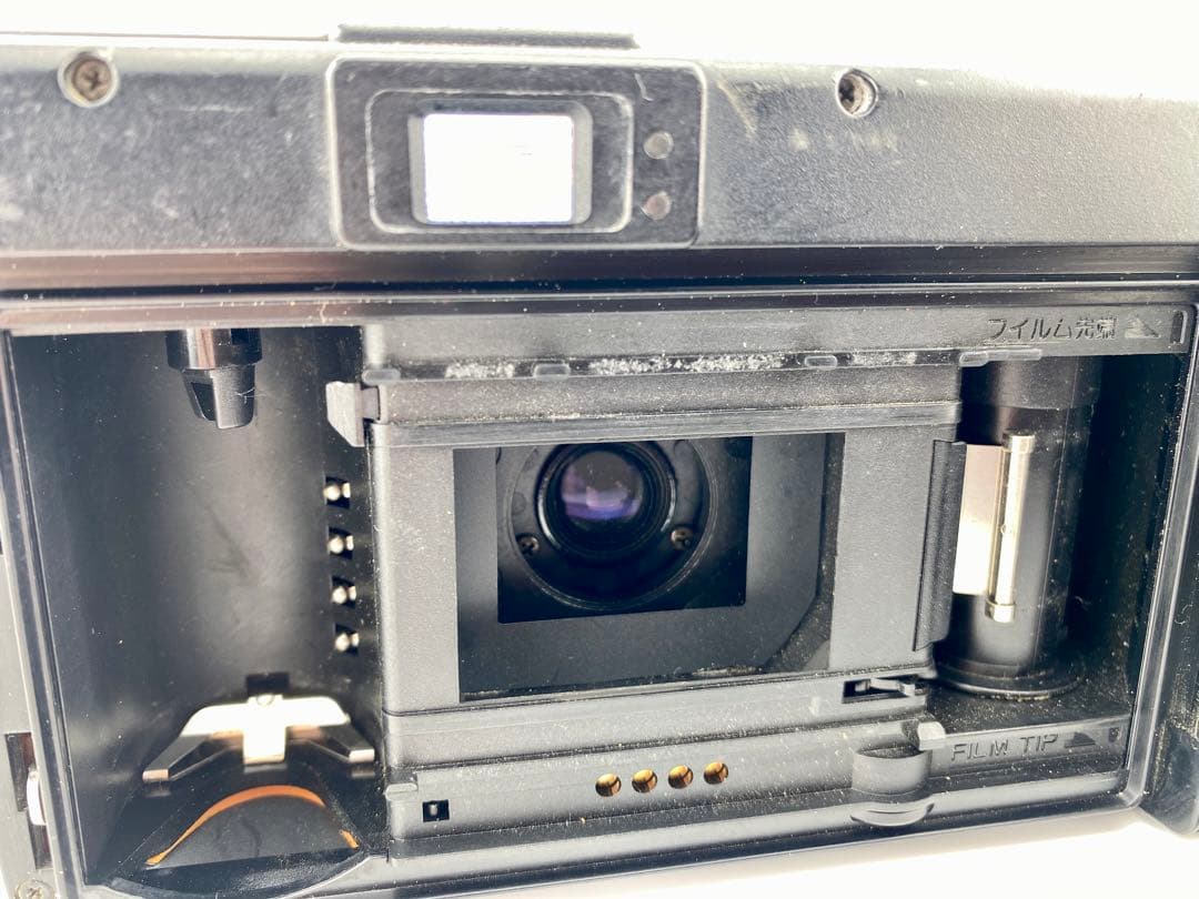 【１】完動品 Konica コニカ 28 WB ECO 現場監督 オレンジカラー