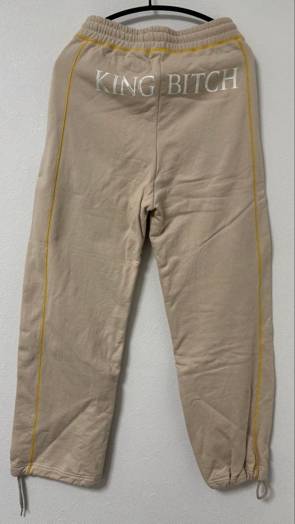 女王蜂 qb luxury sweat setup ベージュ　上下セット M