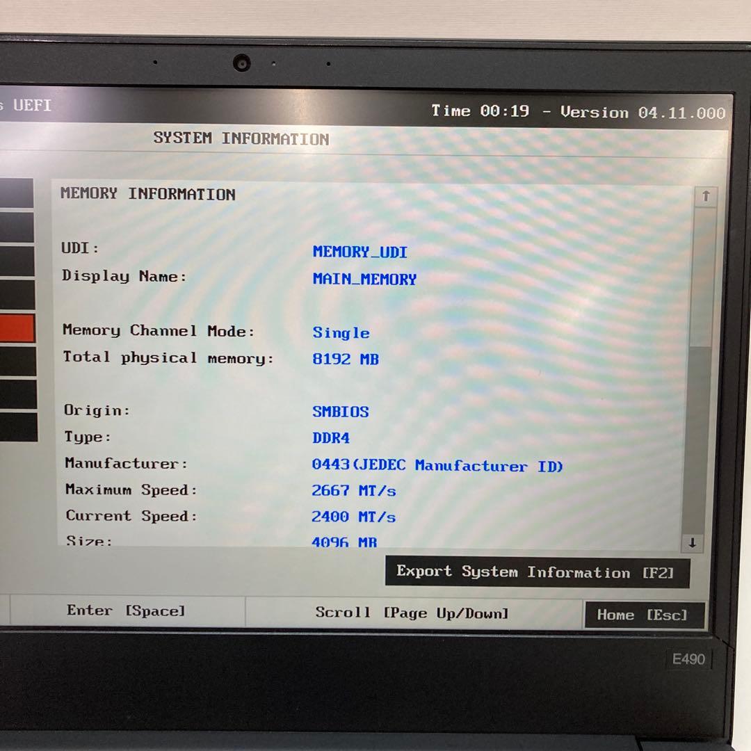 Lenovo ThinkPad E490 ノートパソコン