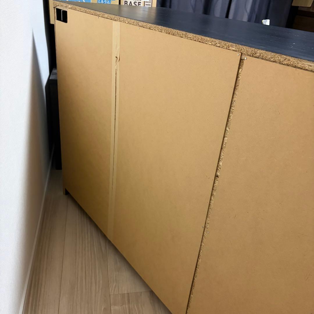 IKEA チェスト・タンス 160x78cm MALM マルム ブラック