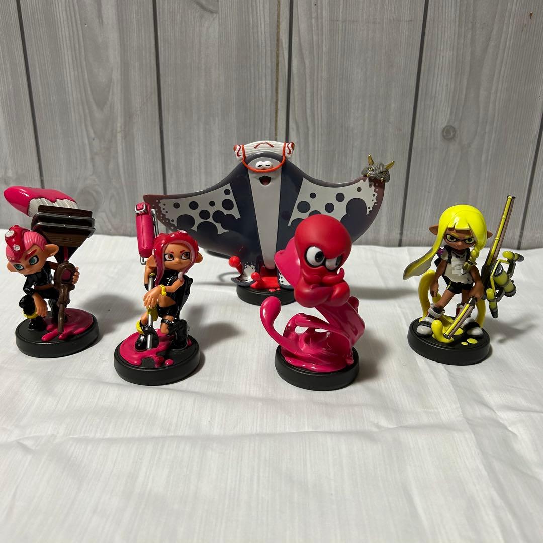 スプラトゥーン　amiibo アミーボ　タコ　他　SET販売　バラ不可