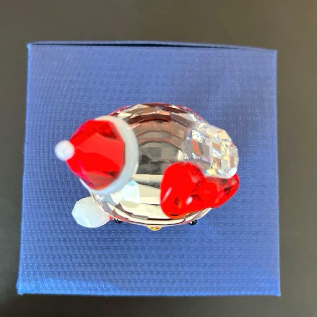 【希少】SWAROVSKI スワロフスキー ハローキティ サンタ クリスタル