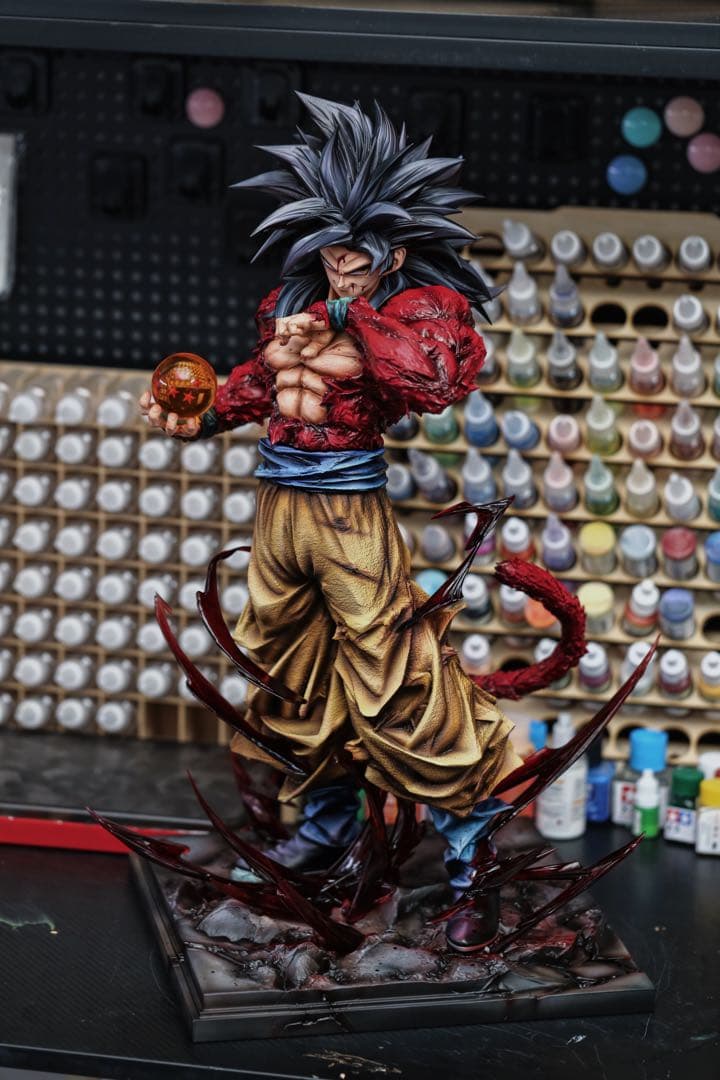 ドラゴンボール　孫悟空　スーパーサイヤ人4　ガレージキッド　フィギュア