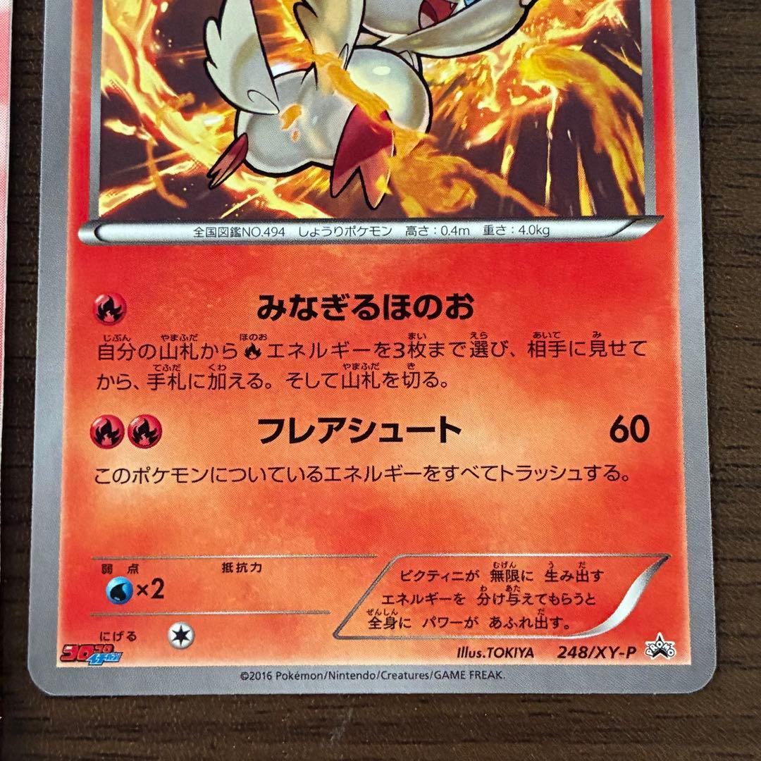 ポケモンカード　ビクティニ　コロコロイチバン　プロモ　xy