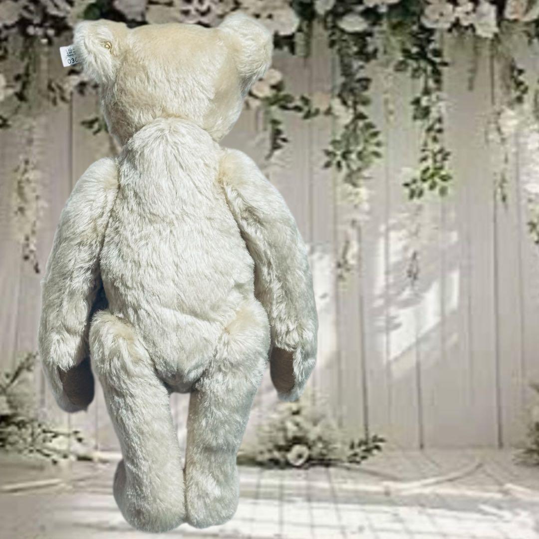 シュタイフ テディベア 1921 レプリカ ホワイト 証明書 箱 冊子 美品