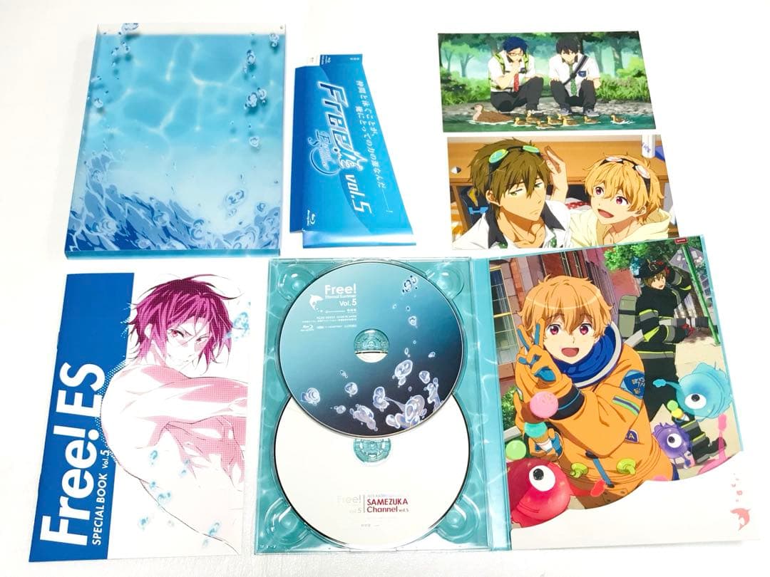 ◎収納BOX付き◎Free!ES 初回版ブルーレイ 全7巻セット 七瀬遙 松岡凛