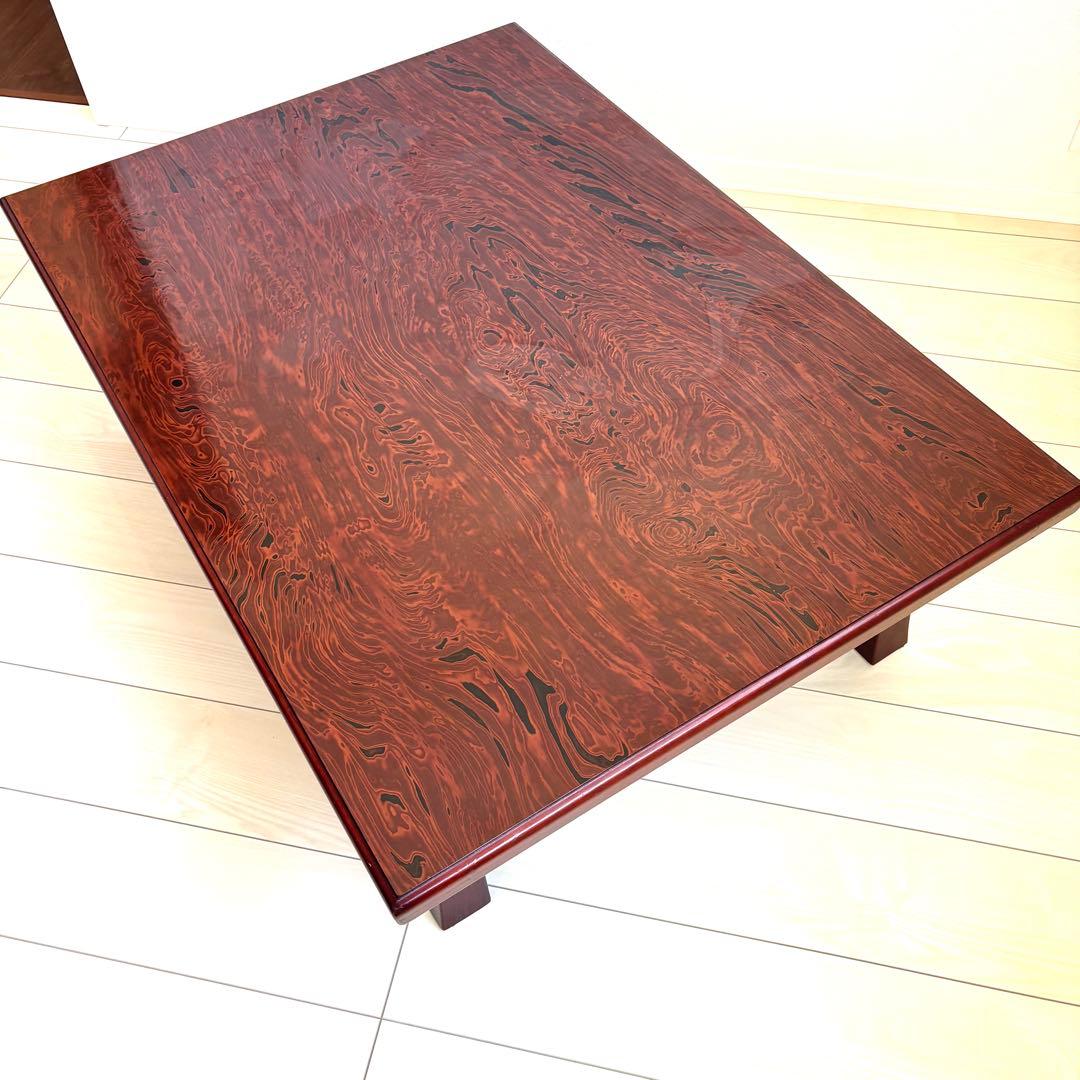 【美品】高級 折り畳み座卓 昭和レトロ アンティーク 職人手作り ちゃぶ台