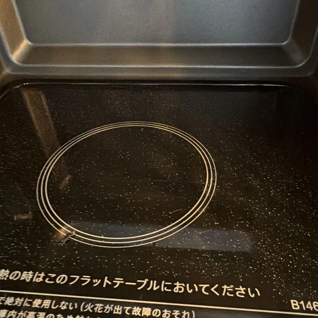 2024年製 SHARP 電子レンジ フラットテーブル ブラック 美品