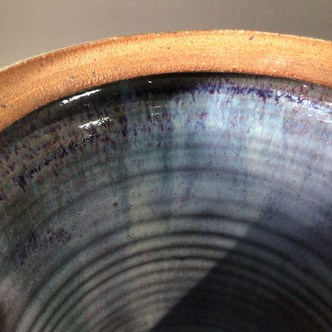 Ｒ９１３　水指　『肥前唐津焼』『天山窯造』　共箱　茶道具