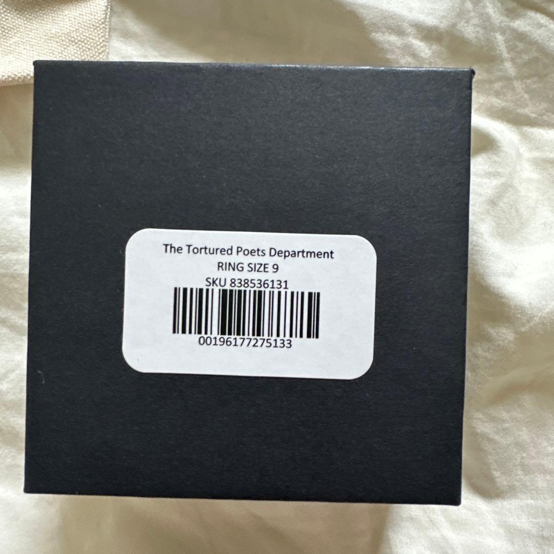 Taylor Swift TTPD リング　size9