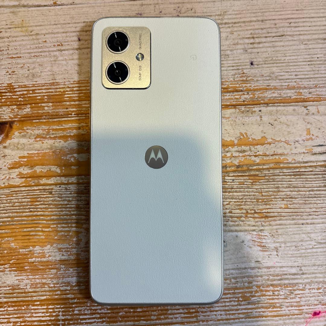 Motorola スマートフォン 本体 ホワイト