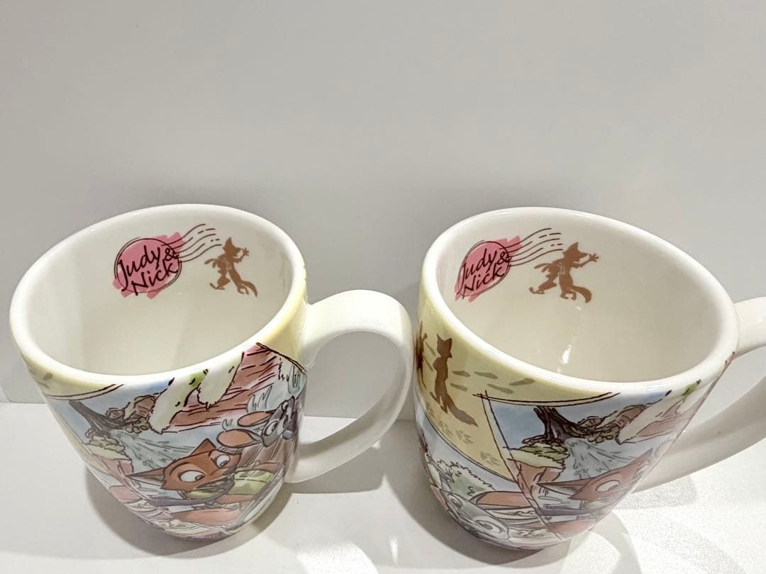ズートピア　マグカップ　2個セット