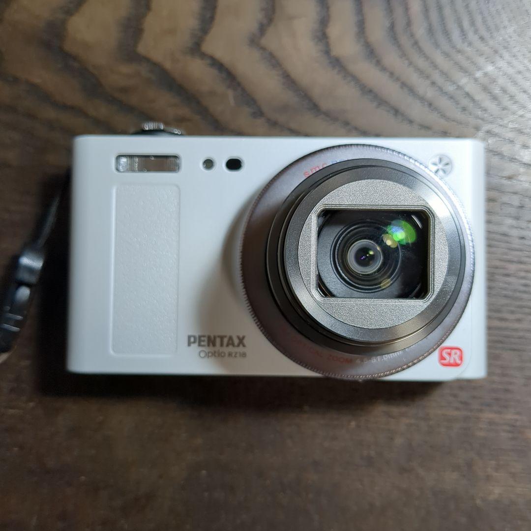 PENTAX Optio RZ18 ホワイト 16メガピクセル