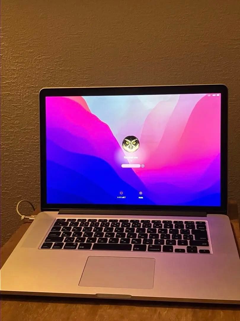 ジャンク　MacBook Pro 2015 15-inch Core i7